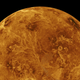 Simulación computerizada del hemisferio norte de Venus